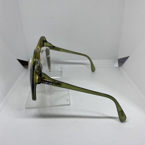 VINTAGE CARL ZEISS OVAL SUNGLASSES 58-16-125 #689 8058 Yellow Frame Clarlet NWT - Picture 5 of 7